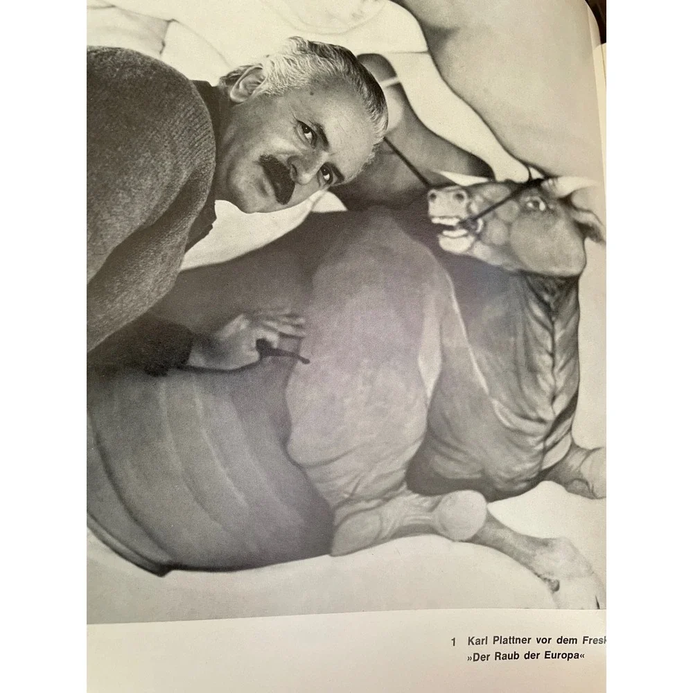 Die Fresken der Europakapelle Hardcover Book Art Karl‎ Plattner